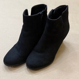 Style & Co. Black Ankle Booties